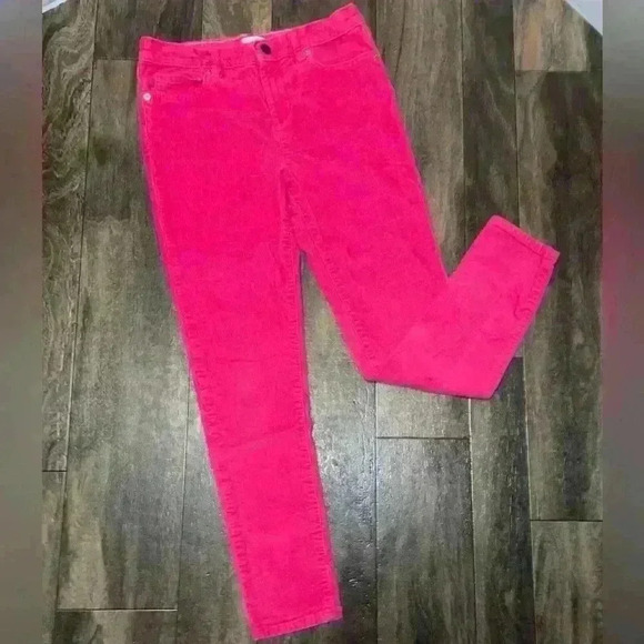 J. Crew Crewcuts pink corduroy pants size‎ 12 - Picture 1 of 3
